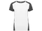 Оптом Футболка спортивная женская Roly Zolder, белая / черная для нанесения логотипа или надписи Футболка спортивная женская Roly Zolder, белая / черная фото