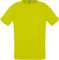 Футболка спортивная из сетки унисекс Sol's Sporty 140, желтый неон фото