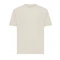 Футболка унисекс из переработанного хлопка Iqoniq Teide, светло-бежевая фото