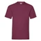 Футболка мужская Fruit of the Loom Valueweight T 165, бордовая фото