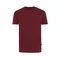Футболка из переработанного хлопка Iqoniq Bryce, 180 г/м², бордовая фото
