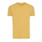Футболка из переработанного неокрашенного хлопка Iqoniq Manuel, 180 г/м², желтая фото