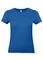 Оптом Футболка женская B&C E190, ярко-синяя для нанесения логотипа или надписи Футболка женская B&C E190, ярко-синяя фото
