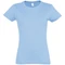 Футболка женская Sol's Imperial Women 190, светло-голубая фото