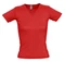 Футболка женская с V образным вырезом Sol's Lady 220, красная фото