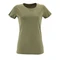Футболка женская Sol's Regent Fit Women, меланж хаки фото
