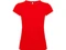 Футболка женская Roly Bali, красная Футболка женская Roly Bali, красная фото