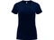 Оптом Футболка женская Roly Capri, темно-синяя для нанесения логотипа или надписи Футболка женская Roly Capri, темно-синяя фото