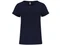 Футболка женская Roly Cies, темно-синяя фото