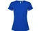 Футболка женская Roly Estoril, синяя фото