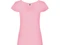 Футболка женская Roly Guadalupe, розовая фото
