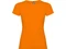 Футболка женская Roly Jamaica, оранжевая фото