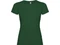 Футболка женская Roly Jamaica, темно-зеленая фото