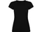 Футболка женская Roly Victoria, черная фото