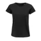 Футболка женская Sol's Crusader Women 150, черная фото