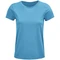 Оптом Футболка женская Sol's Crusader Women, бирюзовая для нанесения логотипа или надписи Футболка женская Sol's Crusader Women, бирюзовая фото