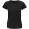 Оптом Футболка женская Sol's Crusader Women, черная для нанесения логотипа или надписи Футболка женская Sol's Crusader Women, черная фото