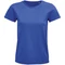 Футболка женская Sol's Pioneer Women, ярко-синяя фото