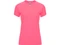 Оптом Футболка женская спортивная Roly Bahrain, розовая для нанесения логотипа или надписи Футболка женская спортивная Roly Bahrain, розовая фото