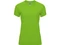 Оптом Футболка женская спортивная Roly Bahrain, светло-зеленая для нанесения логотипа или надписи Футболка женская спортивная Roly Bahrain, светло-зеленая фото