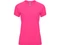 Оптом Футболка женская спортивная Roly Bahrain, ярко-розовая для нанесения логотипа или надписи Футболка женская спортивная Roly Bahrain, ярко-розовая фото
