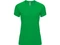 Оптом Футболка женская спортивная Roly Bahrain, ярко-зеленая для нанесения логотипа или надписи Футболка женская спортивная Roly Bahrain, ярко-зеленая фото