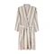 Оптом Халат из переработанного хлопка Vinga Ornos, белый / бежевый для нанесения логотипа или надписи Халат из переработанного хлопка Vinga Ornos, белый / бежевый фото