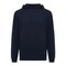 Худи из переработанного хлопка Iqoniq Yengo, 280 г/м², темно-синее фото