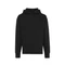 Худи из переработанного хлопка Iqoniq Yoho, 340 г/м², черное фото
