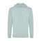 Худи из переработанного неокрашенного хлопка Iqoniq Jasper, 340 г/м², зеленое фото