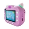 Камера детская c печатью фотографий Kid Joy Cat Print Cam P13, фиолетовая фото