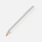 Карандаш простой Mini, белый фото