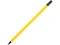 Оптом Карандаш простой трехгранный Blackie 3D, желтый/ черный для нанесения логотипа или надписи Карандаш простой трехгранный Blackie 3D, желтый/ черный фото