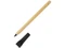 Карандаш вечный из бамбука Recycled Bamboo, бежевый / черный фото