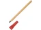 Карандаш вечный из бамбука Recycled Bamboo, бежевый / красный фото