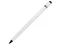 Карандаш вечный со стилусом и ластиком Eternal, белый фото