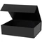 Коробка подарочная с магнитным клапаном Portobello, большая, черная фото