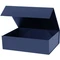 Коробка подарочная с магнитным клапаном Portobello, большая, синяя фото