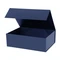 Коробка подарочная с магнитным клапаном Portobello, средняя, синяя фото