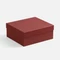 Оптом Коробка Recollection, бордовая для нанесения логотипа или надписи Коробка Recollection, бордовая фото
