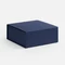 Коробка складная Quadra Fold, темно-синяя Коробка складная Quadra Fold, темно-синяя фото