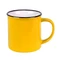 Кружка Camp, жёлтая фото