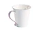 Кружка Cup Alice Lilac, белая фото