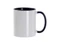 Кружка для сублимации, 330 мл, белая / черная фото