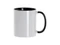 Кружка для сублимации Стандарт А, 330 мл, d=82 мм, белая / черная фото
