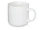 Кружка фарфоровая матовая Rita, белая фото