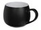 Кружка фарфоровая матовая Verlo, черная фото