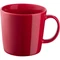 Кружка фарфоровая Molti Valotti Grand, красная фото