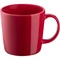 Кружка фарфоровая Molti Valotti Medio, красная фото