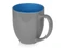 Кружка Gracy, серо-голубая фото